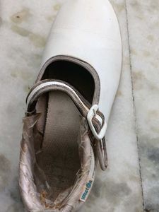 White girl's school shoes