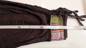 Bohemian Striped Patchwork Trouser