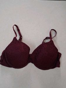 36DD Lace Detail Padded Bra