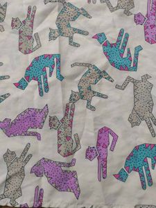 Cat Print T-Shirt