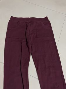 Maroon Casual Pants