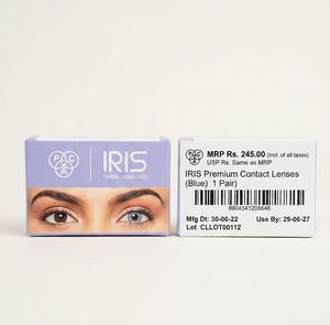 IRIS Premium Blue Contact Lenses
