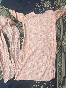 short height girl kurta set