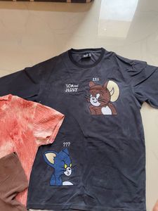 Lot of 3 Graphic T-Shirts oversized