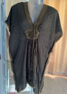Elegant Flowy Kaftan Top