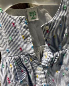 Cute Striped Baby Girls Dress