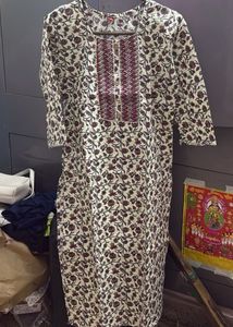 Floral Print Kurta
