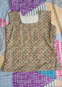 Unique Pattern short kurti top hand made