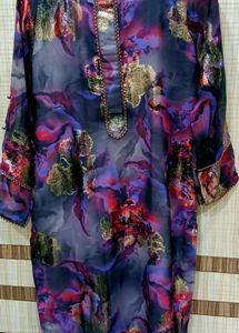 Summer Sale Stylish Kurti With Pent Plazoo