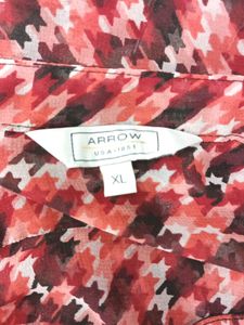 Arrow red Printed Top ( Women)