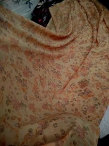 Lightweight Floral Print Dress Material