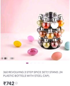 360 revolving 3 Step Spice Set....♥️