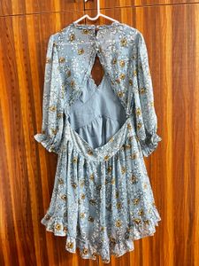 Floral Print Mini Dress