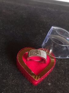 Shree Logo Ring Mens Pure Silver Indian(Wt: 5.560grm)