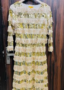 Sequin Fringe Dress