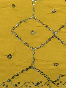 vintage Mukesh Hand work saree
