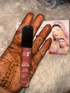 Nude Mate  Lipstick Liquid Lipstick+bindi
