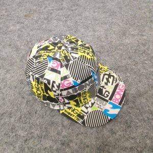 Billabong Graphic Graffiti style fitted cap