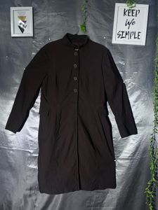 Elegant Brown Women's Coat