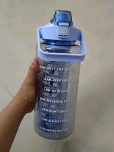 Motivational Water Bottle 3 in 1