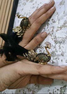 Feather Statement Ring + With Gift 🎁