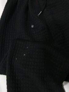 Black Quilted Co-ord Set