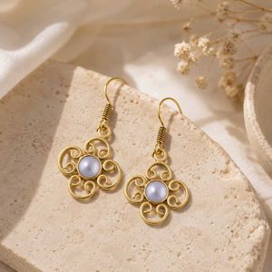real Pearl Drop Earrings