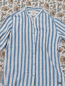 Flying Machine Striped Casual Shirt