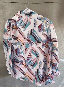 Vibrant Abstract Print shirt for girl