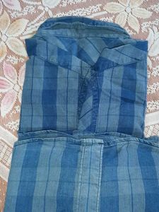 RIG Blue Plaid Men's Shirt