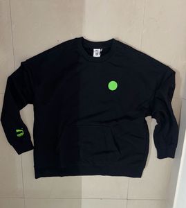 vintage Korean oversized baggy black Puma