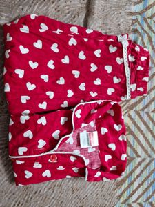 Baby Hug Night Suit For Girl Child