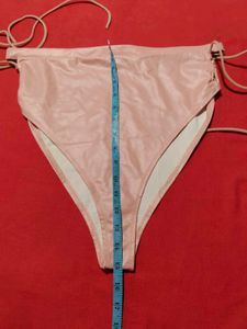 Pink Tie-Side Bikini Bottom – 1XL