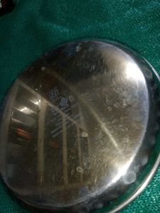 Vintage Stainless Steel Plate
