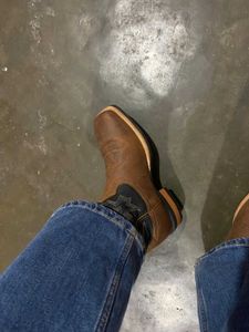 Men's Brown Western Cowboy Boots