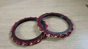 Bright Red Colour Daily Use Bangles