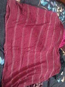 Vibrant Pink &amp; Maroon Dupattas