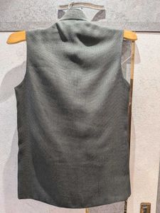 Sleek Black Nehru Jacket