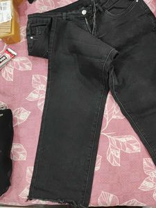 Classic Black Denim Jeans
