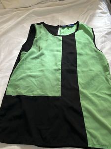 Colorblock Sleeveless Top
