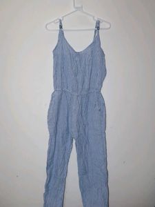 Striped Summer Jumpsuit