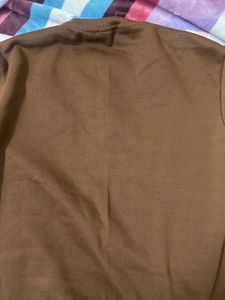 Brown Graphic Sweatshirt