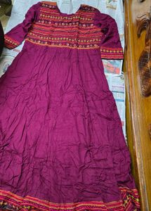 Embroidered Ethnic Anarkali