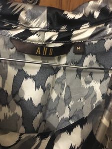 Satin Printed AND Top