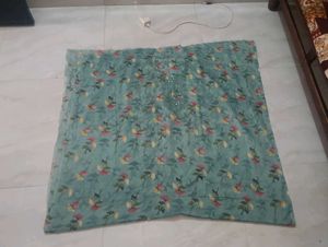 Beautiful Teal Floral 3 piece suit material