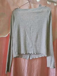 Cute Grey Cardigan