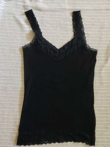 Atmosphere Lace Trim Cami Tank Top