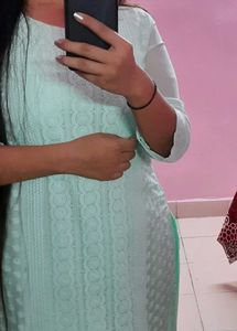 Elegant Light Green Kurta Set