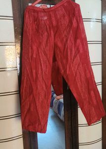 Red Ethnic Cord set