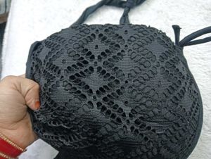 Black Lace🤎 Bikini Top